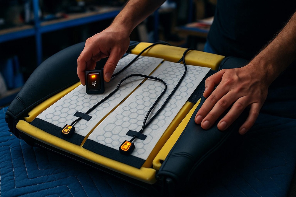 Установка подогрева сидений