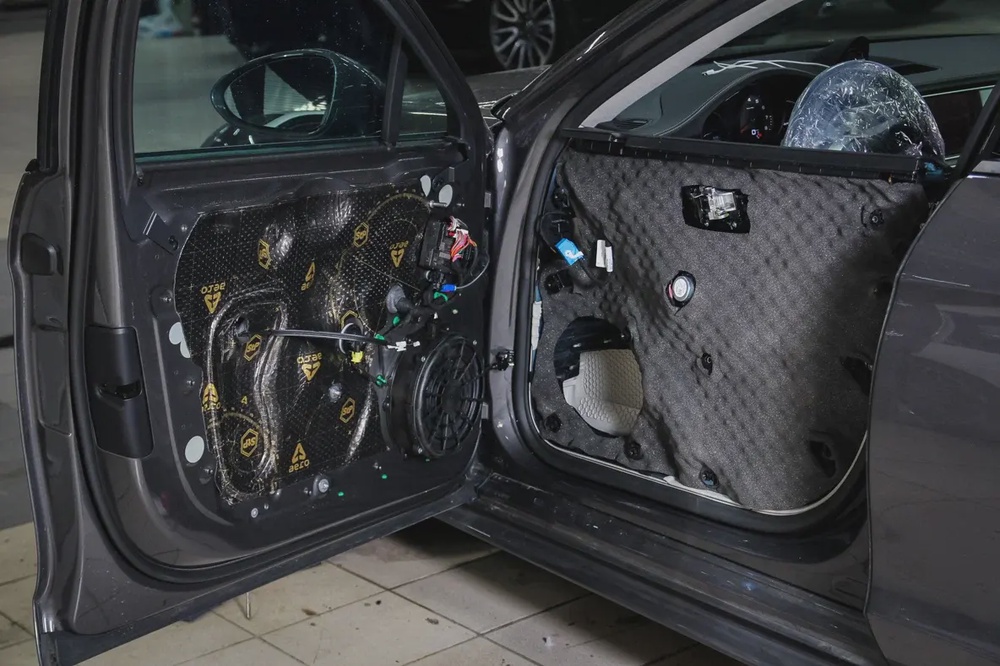 Шумоизоляция дверей