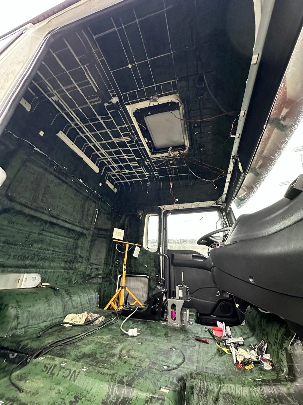 Утепление кабины грузовых автомобилей