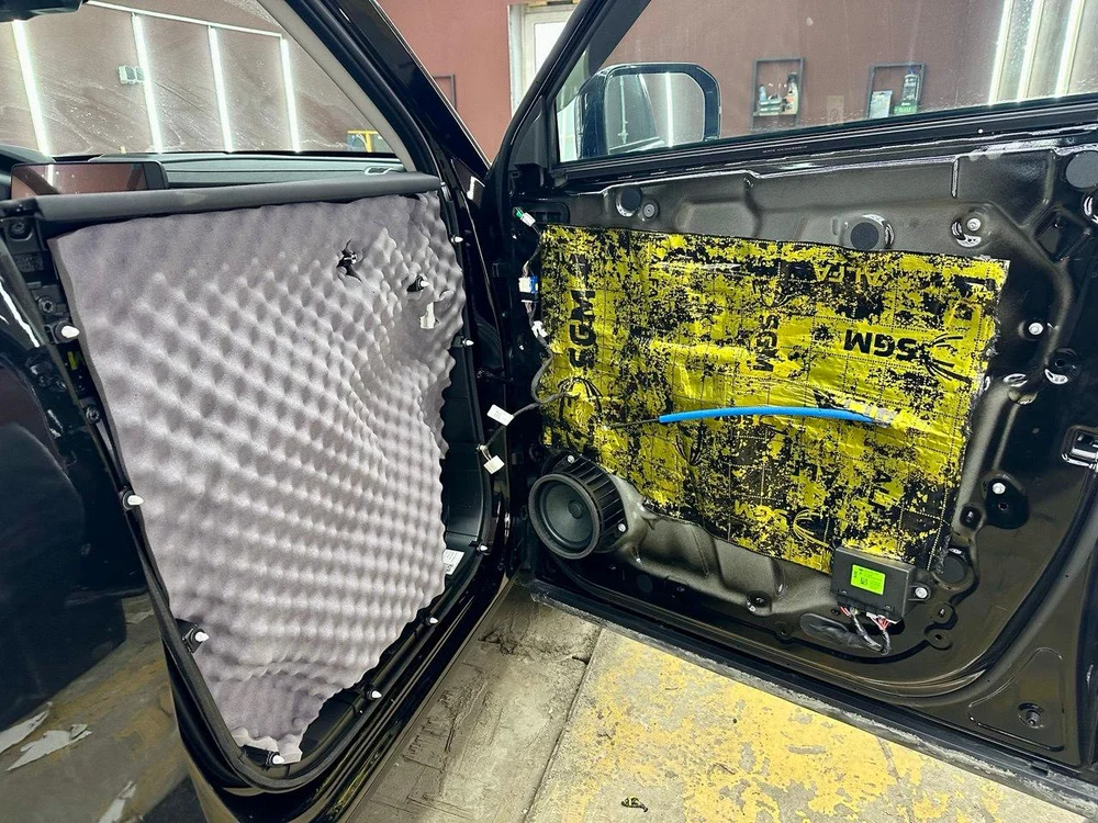 Шумоизоляция дверей